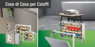 Impianto idrosanitario: funzionalità, ma anche design ed eleganza con i collettori Caleffi serie 359
