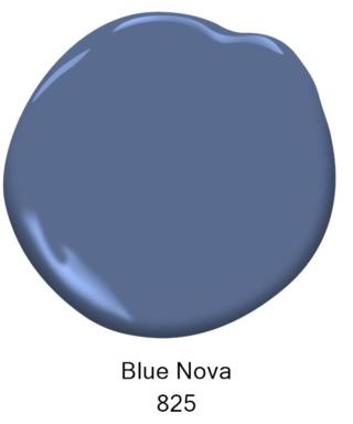 Blue Nova colore dell'anno 2024 Benjamin Moore