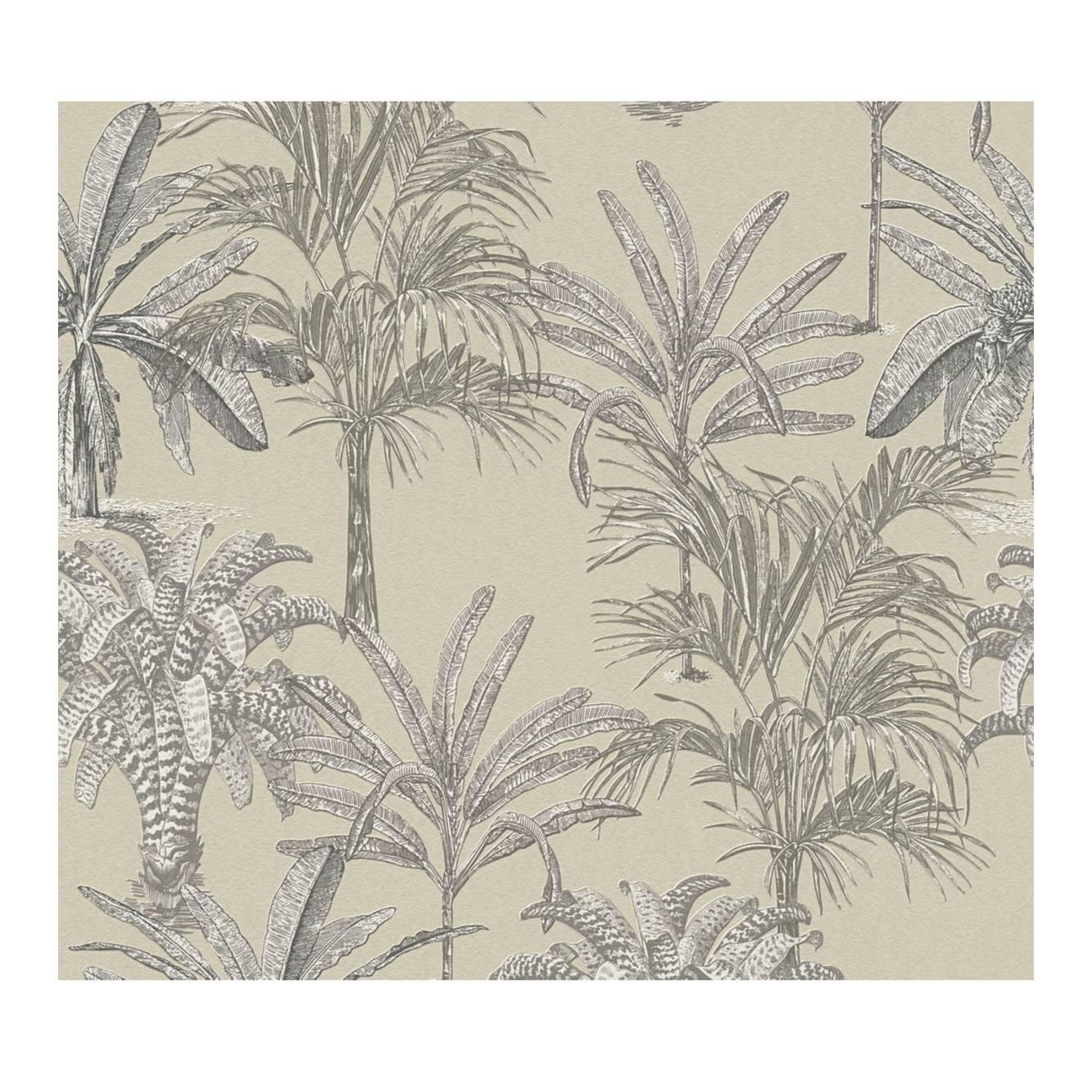 Carta da parati Tropical Tale beige,
rotolo 53 cm x 10.05 m,  29,99 euro. Carta da parati Tropical Tale beige,
rotolo 53 cm x 10.05 m,  29,99 euro.