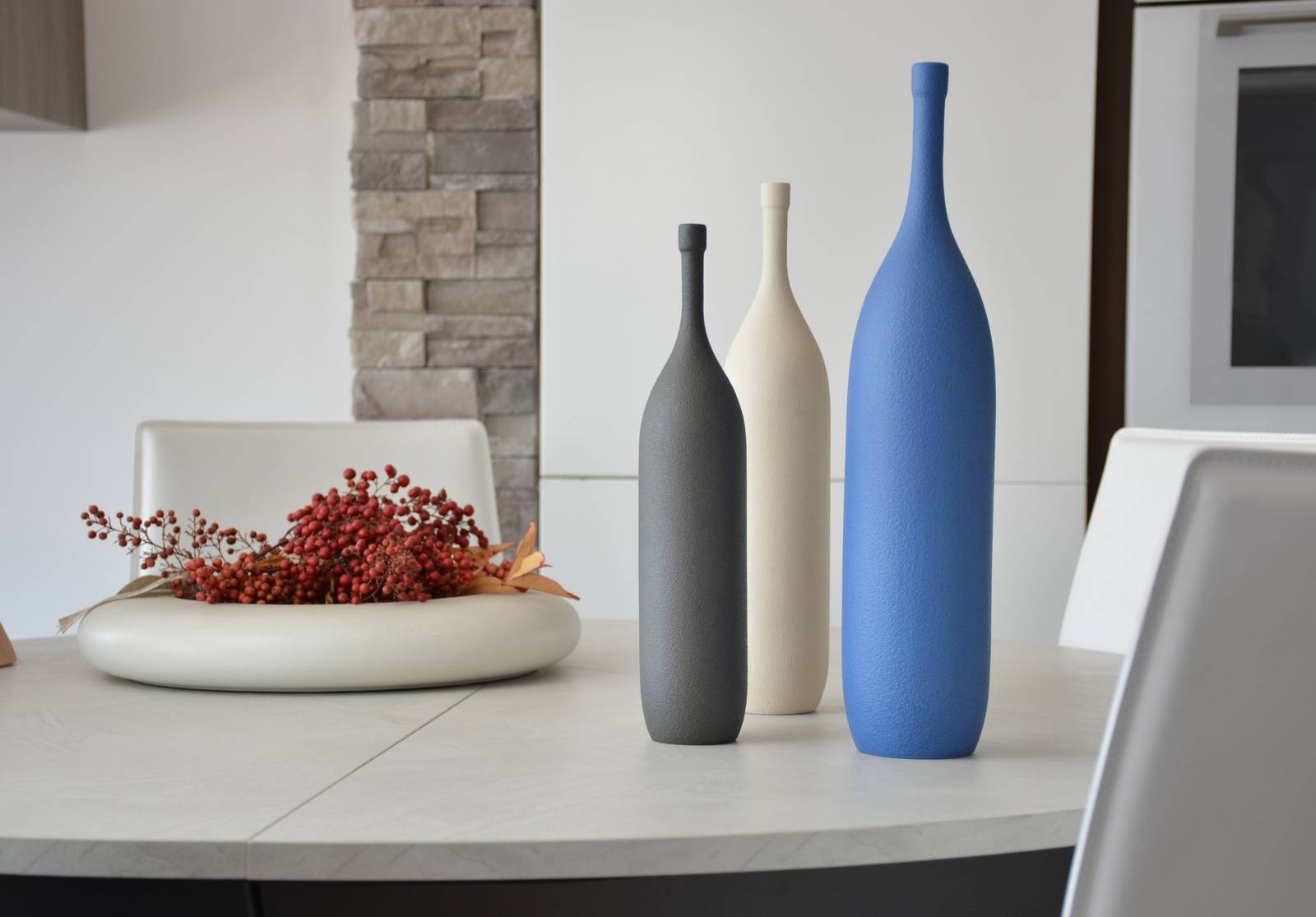 LINEASETTE Collezione Bottiglie Morandi.