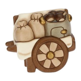 Carretto con Castagne Presepe Classico di Thun