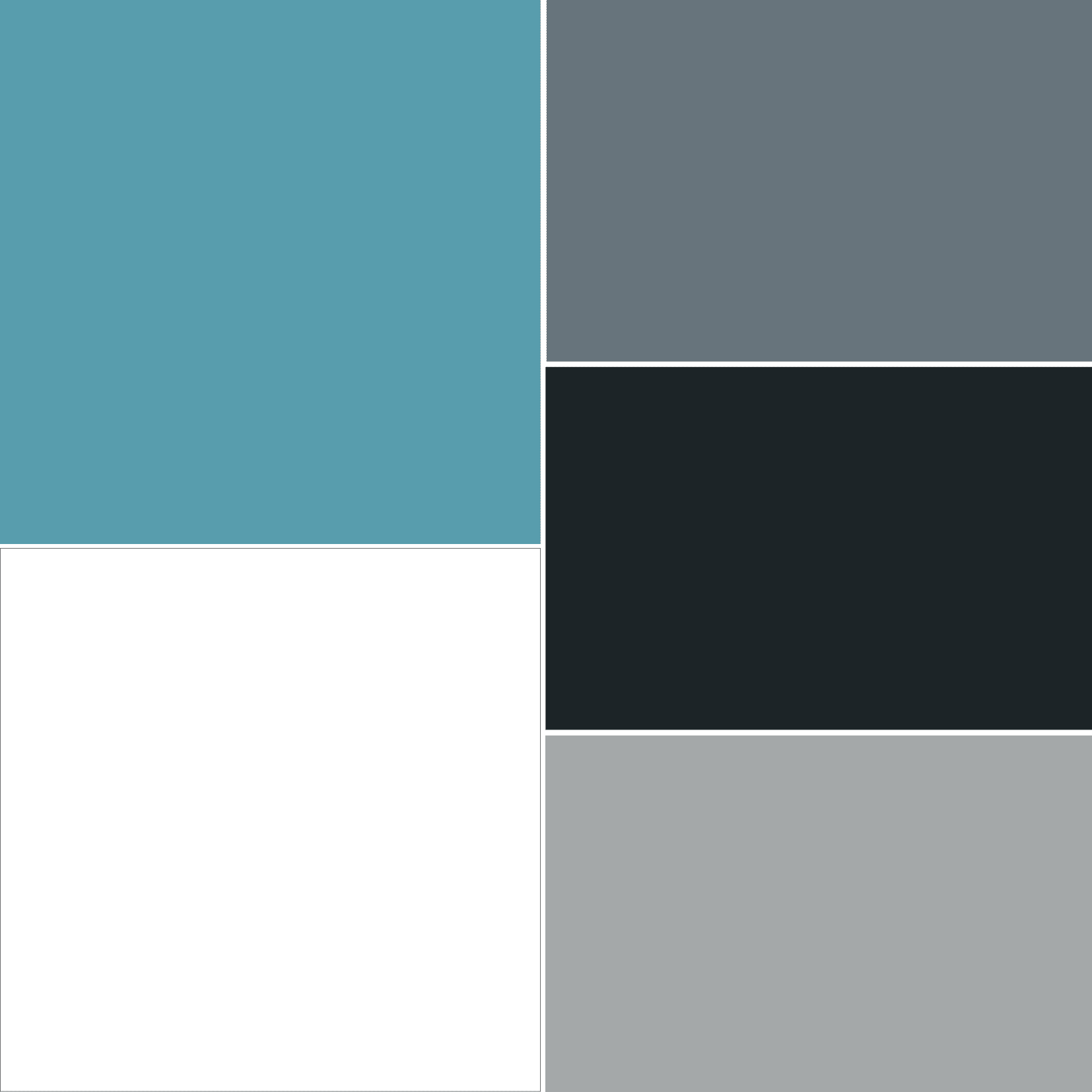 abbinamenti colore azzurro bianco grigio scuro nero grigio chiaro