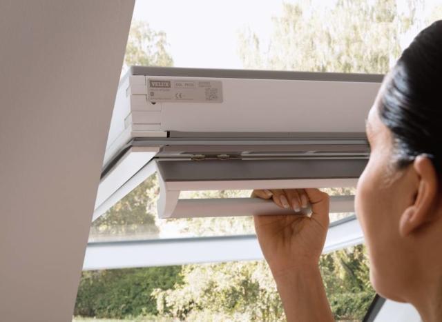Codice misura riportato sul profilo superiore dell’infisso Velux. Codice misura riportato sul profilo superiore dell’infisso Velux.