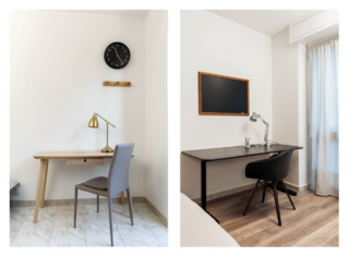 Stanza privata su Airbnb dell'host Pamela prima e dopo il restauro Stanza privata su Airbnb dell'host Pamela prima e dopo il restauro