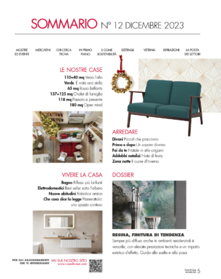 Sommario cose di casa dicembre 2023