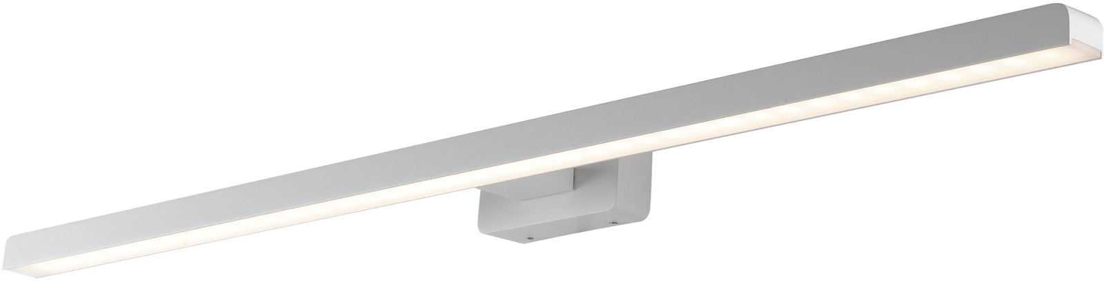 La lampada Intec Applique Lancer di OBI è realizzata in alluminio bianco opaco. È dotata di LED integrato da 17 W 1360 lm. Grazie alla classe di protezione IP54, è protetta contro l’accumulo di polvere e contro gli schizzi d’acqua. Misura L 75 x P 9 x H 4 cm. Prezzo 67,95 euro. www.obi-italia.it La lampada Intec Applique Lancer di OBI è realizzata in alluminio bianco opaco. È dotata di LED integrato da 17 W 1360 lm. Grazie alla classe di protezione IP54, è protetta contro l’accumulo di polvere e contro gli schizzi d’acqua. Misura L 75 x P 9 x H 4 cm. Prezzo 67,95 euro. www.obi-italia.it