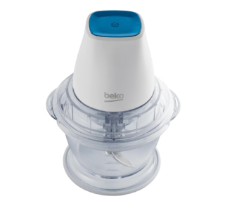 Compatto, il tritatutto CHP5550W della serie Blue Line di Beko ha base antiscivolo ed è dotato di 2 lame in acciaio inox per sminuzzare ogni ingrediente. Lavora con una potenza di 550 watt e ha contenitore capiente 750 ml. Misura Ø 18 x H 22,5 cm. Prezzo 43 euro. www.beko.it Compatto, il tritatutto CHP5550W della serie Blue Line di Beko ha base antiscivolo ed è dotato di 2 lame in acciaio inox per sminuzzare ogni ingrediente. Lavora con una potenza di 550 watt e ha contenitore capiente 750 ml. Misura Ø 18 x H 22,5 cm. Prezzo 43 euro. www.beko.it