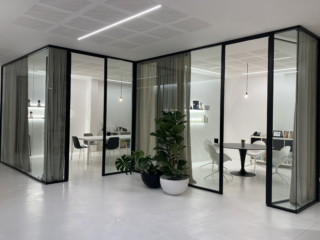 rendere abitabile interrato progetto pareti vetrate Eclisse rendere abitabile interrato progetto pareti vetrate Eclisse