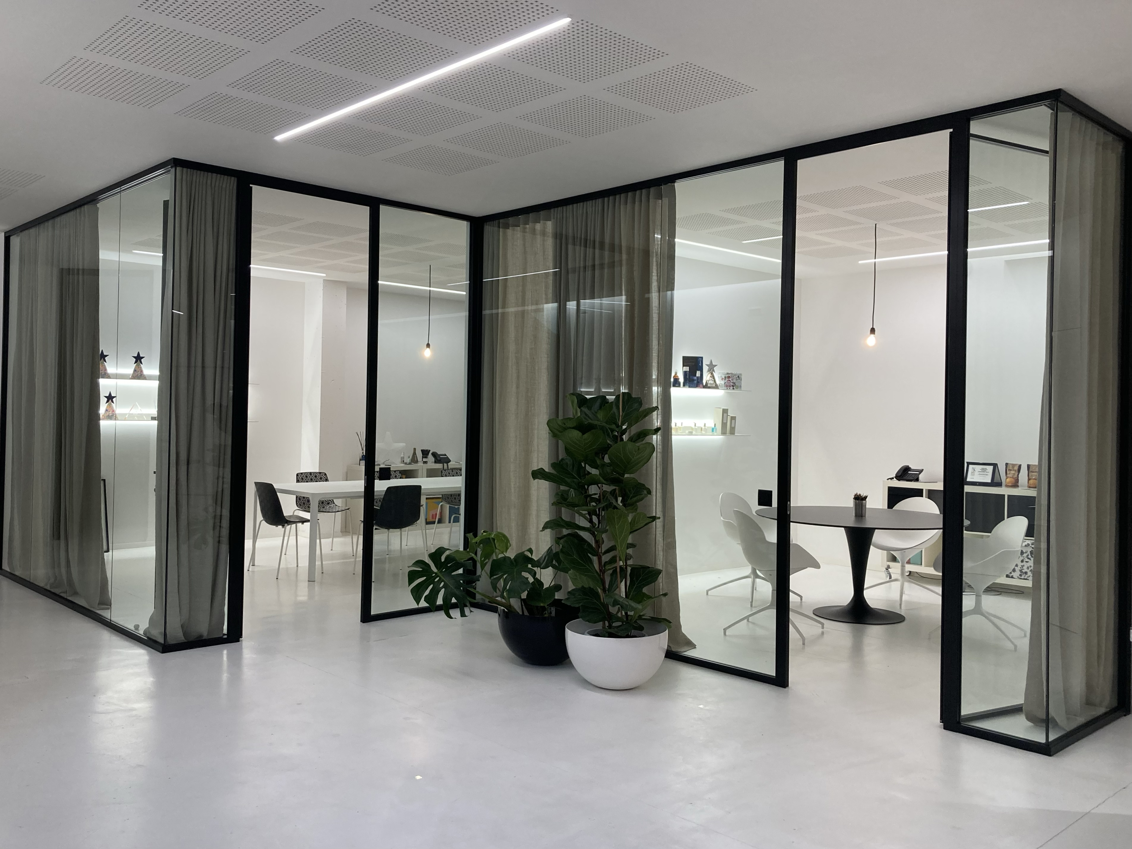 rendere abitabile interrato progetto pareti vetrate Eclisse rendere abitabile interrato progetto pareti vetrate Eclisse