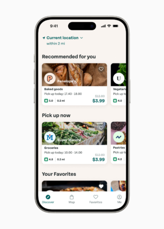 L'applicazione Too Good To Go premiata agli Apple App Store Awards 2023