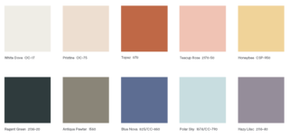 color trends 2024 Benjamin Moore