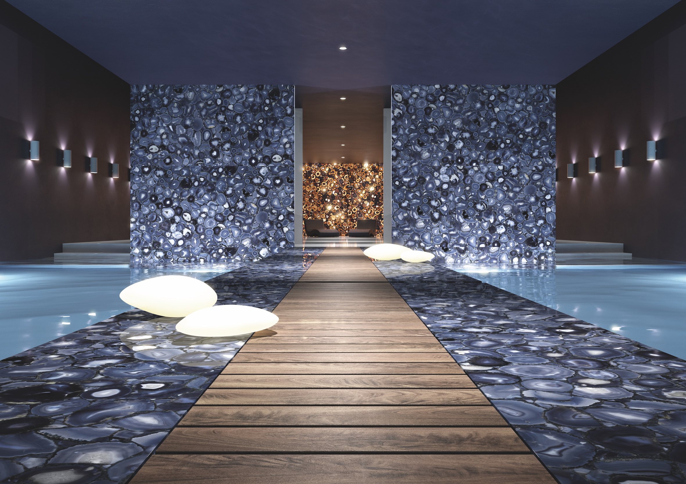 Wild Agate Dark di Antolini (www.antolini.com) Wild Agate Dark di Antolini (www.antolini.com)