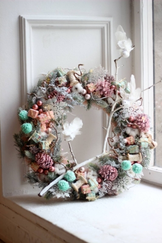 Ghirlanda natalizia shabby Ghirlanda natalizia shabby