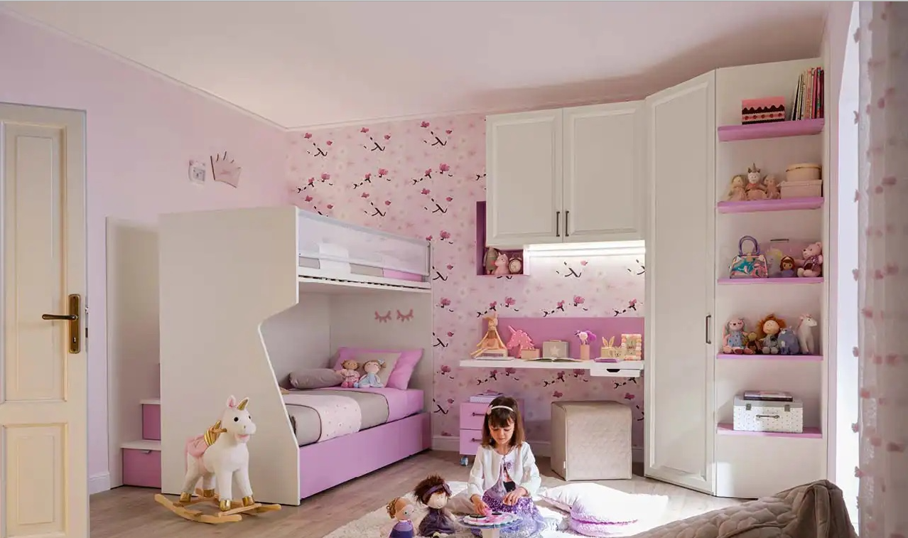 moretti compact_kc513 cameretta lilla