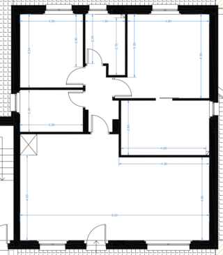 pianta con le quote pianta con le quote