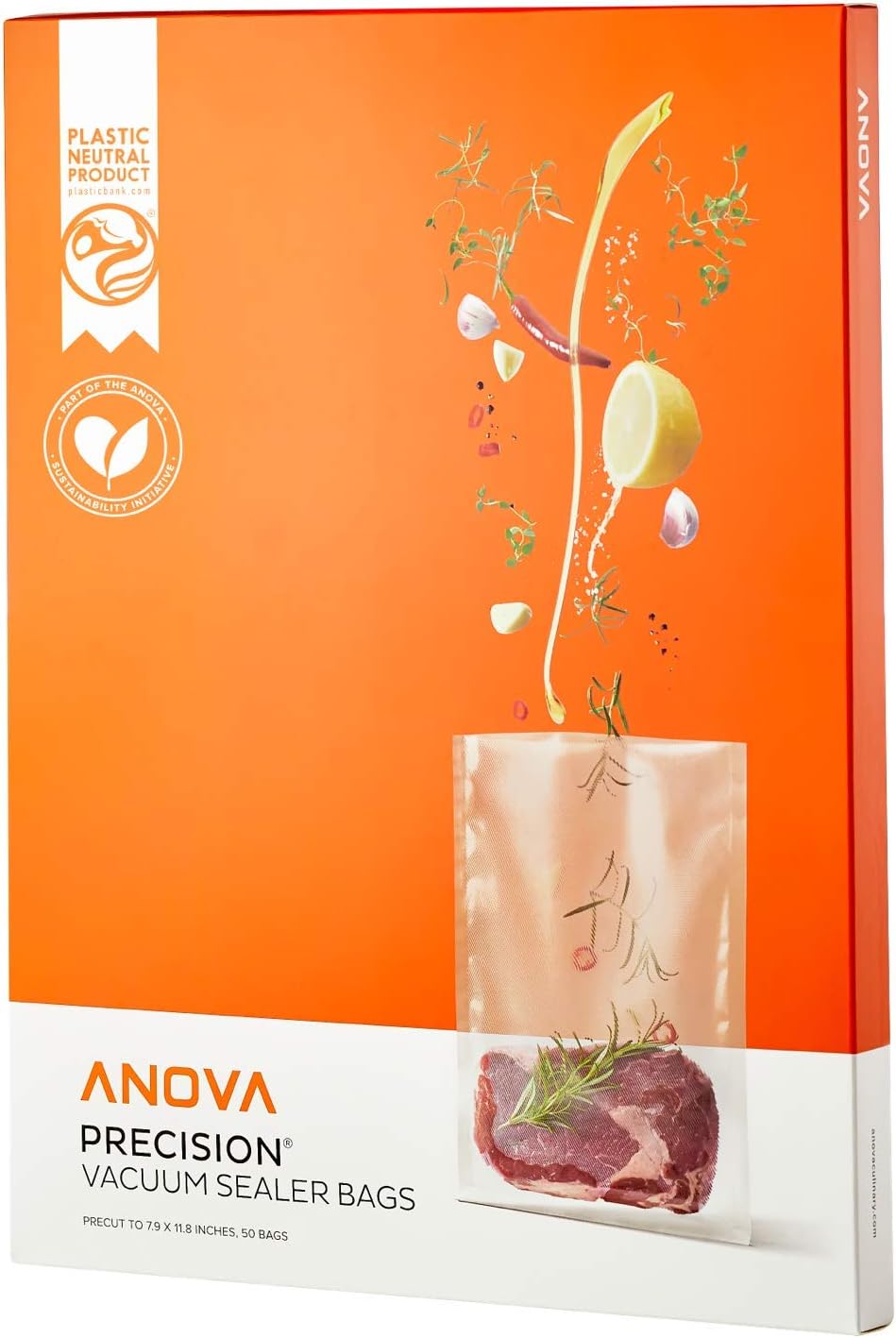 I sacchetti per sottovuoto Vacuum Sealer Bags di Anova Precision sono certificati 100% Plastic Neutral, ciò significa che quando si acquista una scatola di questi sacchetti, si evita la dispersione in Oceano dell'equivalente di 32 bottiglie di plastica, grazie alla partnership con Plastic Bank. Sono 100% sicuri per gli alimenti, in quanto privi di plastica BPA dannosa per la salute, possono resistere anche a cotture prolungate e a temperature di ebollizione fino a 4 ore. Sono, inoltre, in grado di mantenere inalterate le caratteristiche degli alimenti in freezer fino a tre mesi di tempo. Prezzo 23,99 euro (50 sacchetti, misura 22x30 cm.). www.anovaculinary.com I sacchetti per sottovuoto Vacuum Sealer Bags di Anova Precision sono certificati 100% Plastic Neutral, ciò significa che quando si acquista una scatola di questi sacchetti, si evita la dispersione in Oceano dell'equivalente di 32 bottiglie di plastica, grazie alla partnership con Plastic Bank. Sono 100% sicuri per gli alimenti, in quanto privi di plastica BPA dannosa per la salute, possono resistere anche a cotture prolungate e a temperature di ebollizione fino a 4 ore. Sono, inoltre, in grado di mantenere inalterate le caratteristiche degli alimenti in freezer fino a tre mesi di tempo. Prezzo 23,99 euro (50 sacchetti, misura 22x30 cm.). www.anovaculinary.com