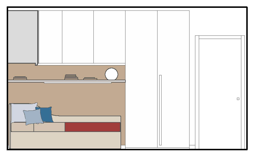 Cameretta A sezione C