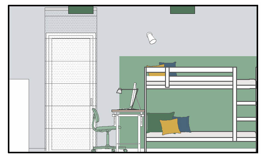 Cameretta B sezione A