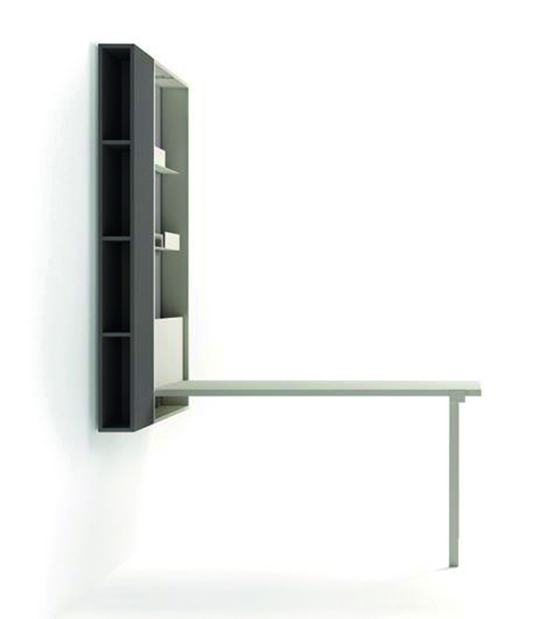 Tavolo consolle/scrivania
a muro con apertura a ribalta Wally Standard di Clei (www.clei.it) Tavolo consolle/scrivania
a muro con apertura a ribalta Wally Standard di Clei (www.clei.it)