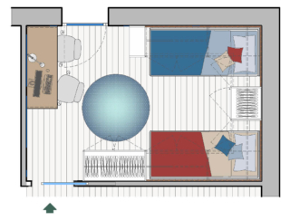 Progetto A pianta cameretta