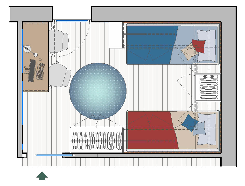 Progetto A pianta cameretta