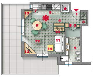 Progetto monolocale Progetto monolocale