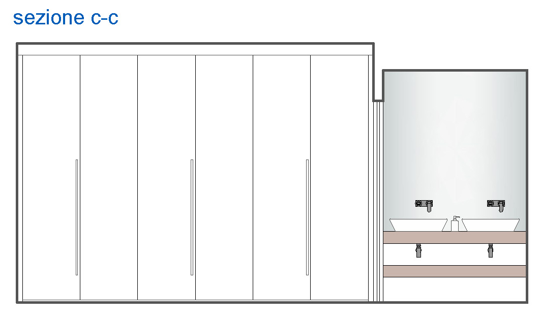 Sezione c c Sezione c c