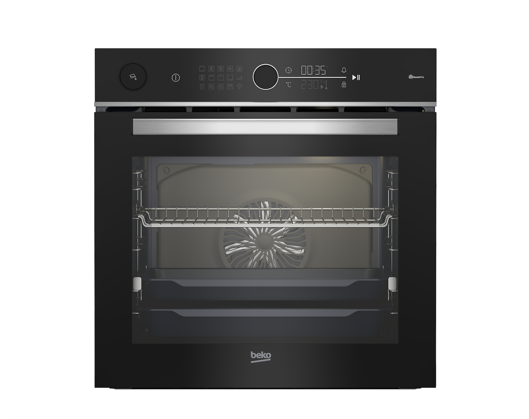 Il forno da incasso multifunzione assistito a vapore BBIS18400BCSWE della Gamma Beyond bPRO500 Linea Essence di Beko presenta 15 funzioni di cottura oltre ad un design elegante, con finitura in cristallo nero e inox e display Led Direct Access Touch Control. L’immissione di vapore all’interno della cavità del forno fa sì che i lievitati crescano e diventino fragranti e soffici, questo forno è infatti dotato di “funzionalità pizza”; inoltre, è ideale per la cottura di carni di grossa pezzatura, come l’arrosto, per ottenere un risultato dorato all’esterno e succulente all’interno e delle verdure che mantengono inalterati i principi nutritivi. L’aggiunta del vapore favorisce la cottura dei cibi che mantengono così anche il giusto grado di umidità. All’interno, l’innovativa tecnologia AeroPerfect riduce al minimo la fluttuazione della temperatura per avere una pizza cotta alla perfezione dal centro ai bordi. La Funzione Booster accorcia i tempi di pre-riscaldamento del forno consentendo di raggiungere la temperatura di 200°C in soli 6 minuti riducendo fino al 35% il tempo necessario per raggiungere la temperatura desiderata del forno. Attraverso la funzione pre-impostata pulizia a vapore SteamShine, il forno immette vapore all’interno della cavità, una volta raggiunta la temperatura adatta, così da ammorbidire lo sporco e rendere più semplici e veloci le operazioni di pulizia. Capacità 72 litri (3 livelli interni). Misura L 59,4 x P 54,7 x H 59,5 cm. Prezzo 949 euro. http://www.beko.it