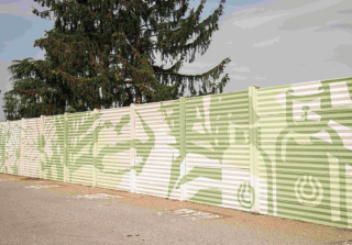 Murale presso la sede
di Liquigas a Cremona Murale presso la sede
di Liquigas a Cremona