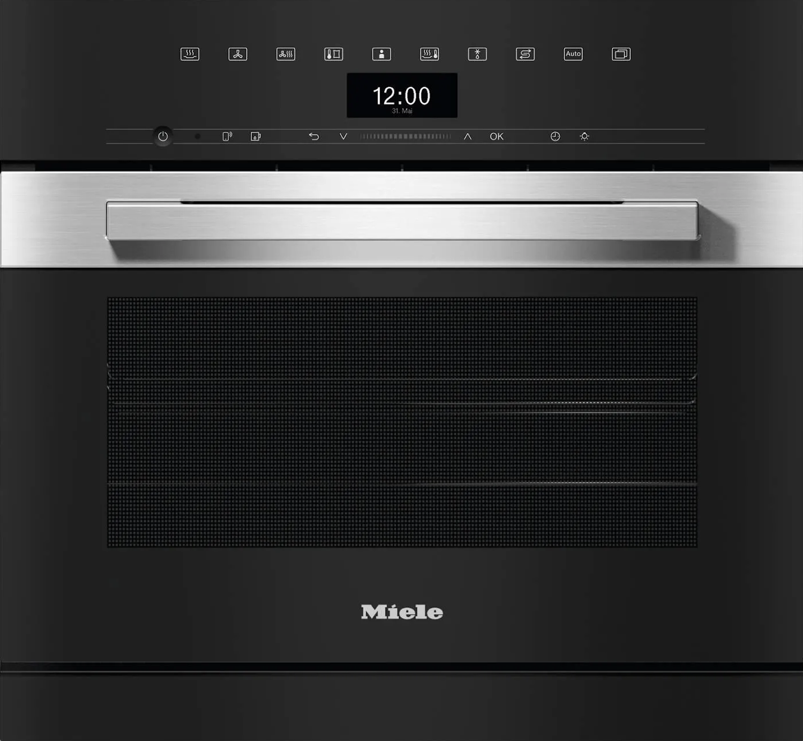 Il forno a vapore combinato DGC 7440 HC di Miele è un modello salva-spazio che assicura la massima flessibilità in cucina: permette infatti di scegliere tra cottura tradizionale, a vapore o combinata, che unisce calore umido e secco. Se si seleziona la cottura a vapore, la moderna tecnologia DualSteam distribuisce uniformemente il calore all’interno del vano cottura, facilitando la preparazione delle pietanze. La cottura combinata con Thermovent Plus lo rende ideale anche per pizza e lievitati, garantendo il fuori croccante e il condimento succoso. Il display DirectSensor, con testi in chiaro e comandi a sensore, rende la seleziona delle modalità di cottura e l’importazione del forno ancora più facili ed intuitive, mentre l’innovativa funzionalità di autopulizia HydroClean e il vano in acciaio inox assicurano la massima semplicità durante la pulizia. Misura 59,5 x 56,9 x H 45,6 cm. Capacità 47 litri. Prezzo 3.625 euro. http://www.miele.it