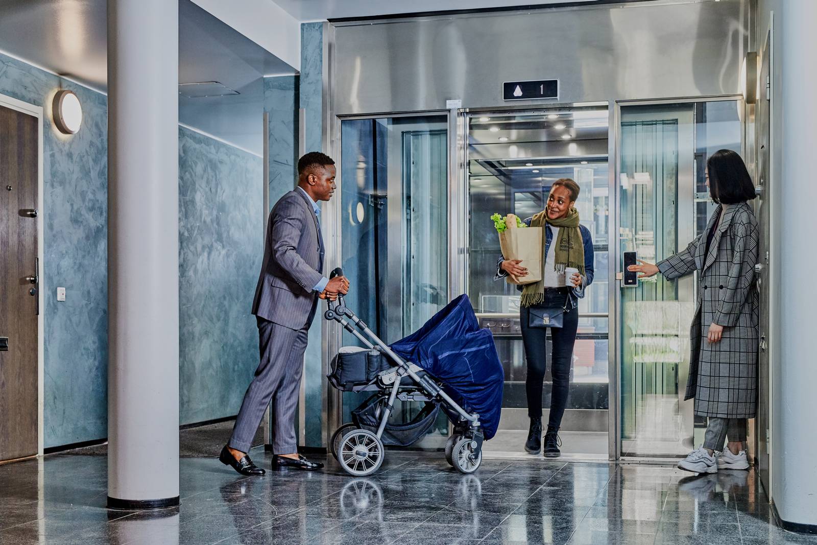 Manutenzione ascensori KONE Edificio residenziale Manutenzione ascensori KONE Edificio residenziale