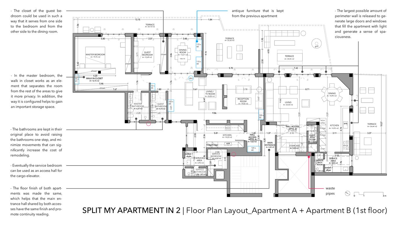GoPillar frazionamento immobiliare pianta casa