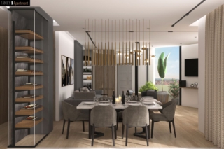 GoPillar frazionamento immobiliare zona pranzo