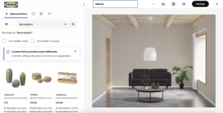 Inserimento elementi di arredo in una stanza vuota con Ikea Kreativ Inserimento elementi di arredo in una stanza vuota con Ikea Kreativ