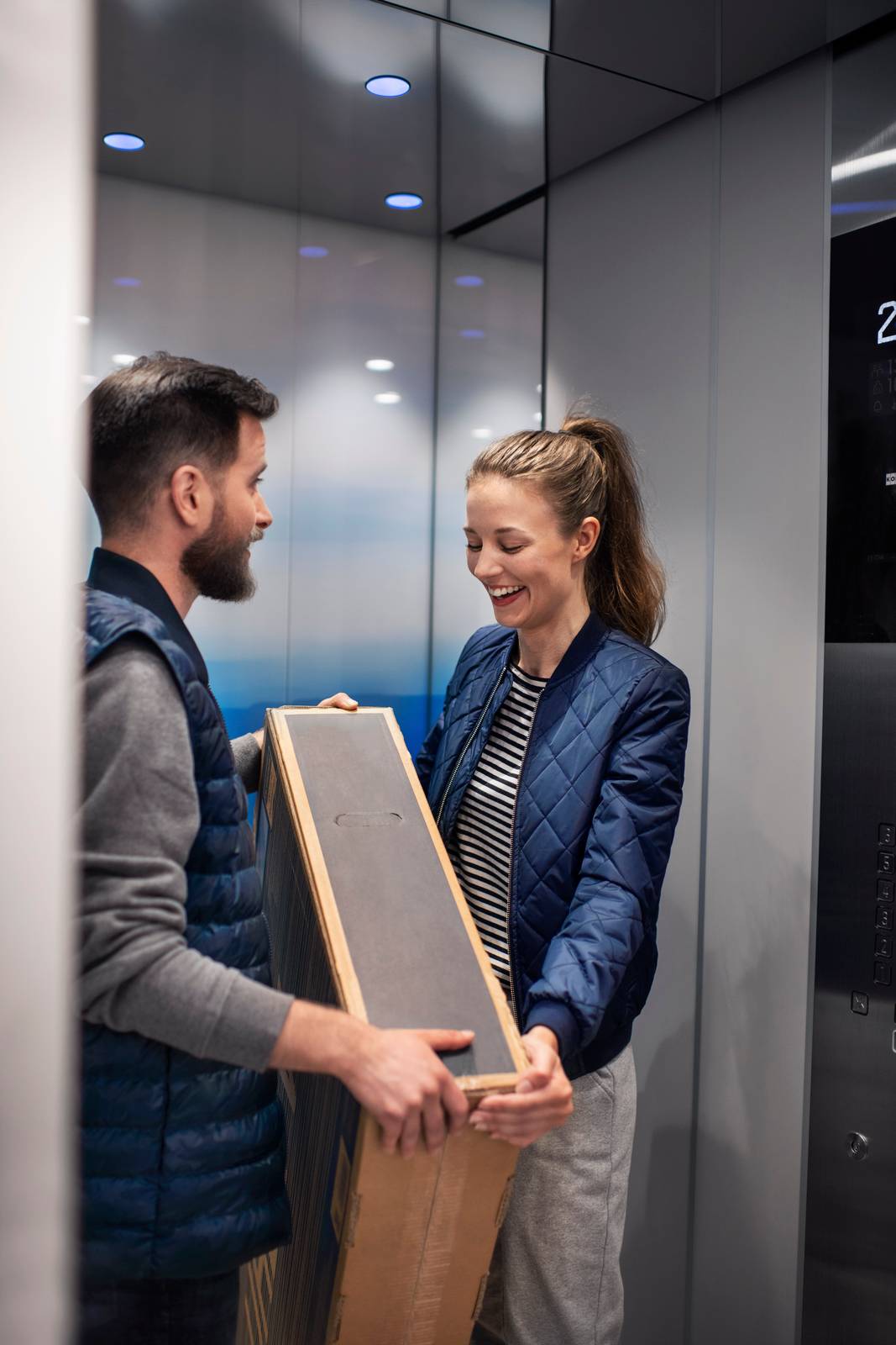 Manutenzione ascensori KONE Edificio residenziale Manutenzione ascensori KONE Edificio residenziale