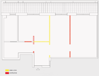 Soluzione 2 planimetria comparativa