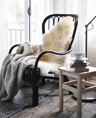 Coperta/tappeto pelle di pecora ULLERSLEV di Ikea Coperta/tappeto pelle di pecora ULLERSLEV di Ikea