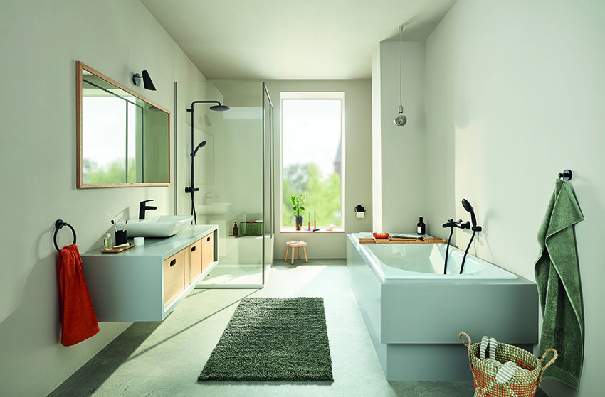 Collezione di rubinetteria Eurosmart di GROHE finitura Black Matt www.grohe.it