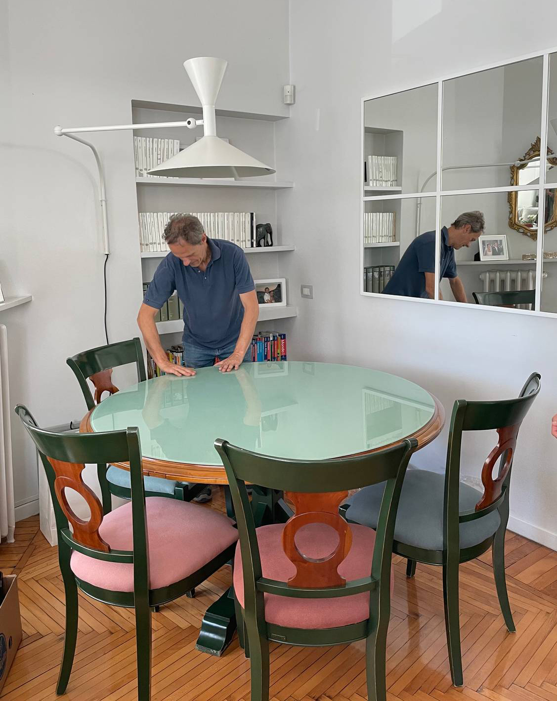 l'applicazione del vetro l'applicazione del vetro