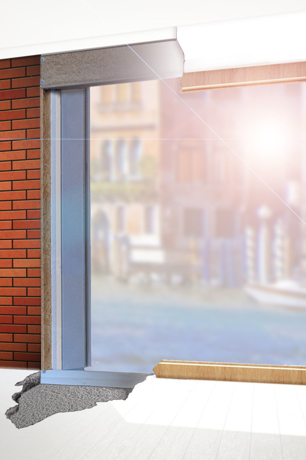 Monoblocco per foro finestra Monoblocco per foro finestra