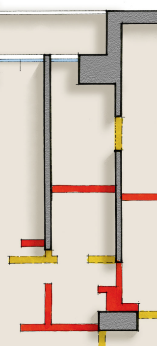 pianta bagno demolizioni costruzioni da uno due locali