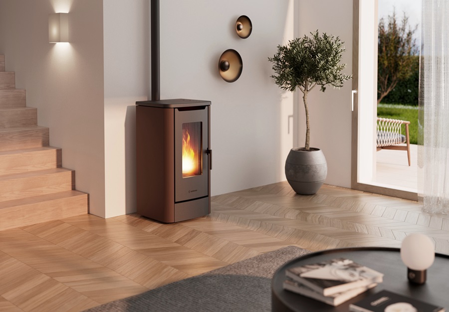 La gamma di stufe a pellet Easy di Ravelli ha un'elettronica di ultima generazione che garantisce un controllo preciso e semplicità d'uso, ottimizza il consumo di pellet, riducendo i costi di riscaldamento e l'impatto ambientale, mantenendo un comfort elevato. Quattro i modelli: 7 con potenza 7 kW, adatta per i piccoli spazi, 9 con potenza 9 kW, 12 con potenza 12 kW e 12 Canalizzata, per distribuire il calore in diversi ambienti. Quest'ultima è in classe energetica A+ e ambientale ariaPulita™ 5 stelle. https://ita.ravelligroup.it