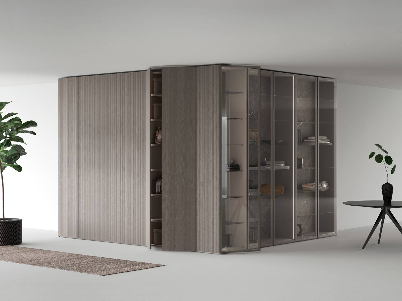 Angolo esterno aperto Angolo esterno aperto