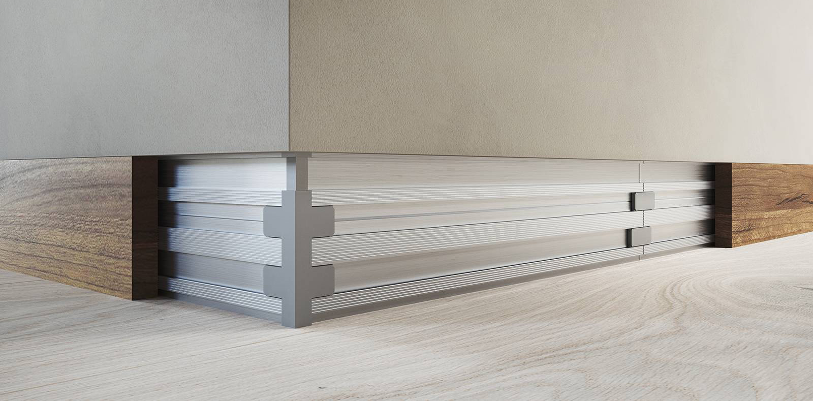 Battiscopa filo muro Absolute Rush Ermetika