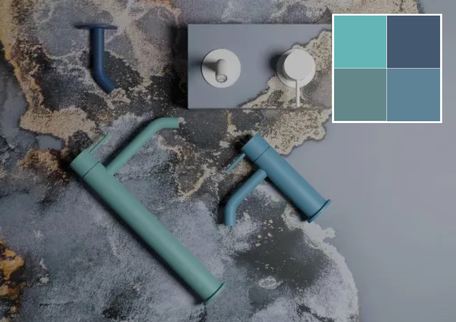 Collezioni di rubinetteria Carimali design water_space, che possono essere realizzate con finiture personalizzate.
www.carimali.it