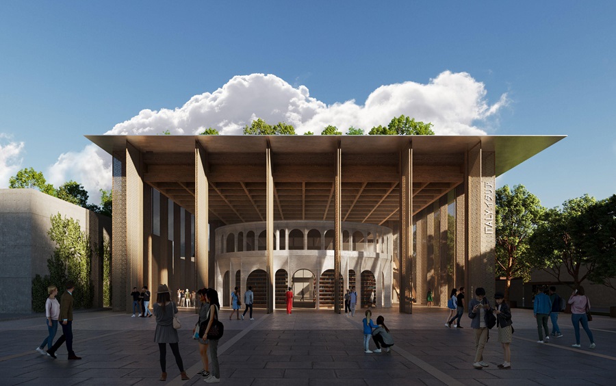 Fuorisalone 2024 EXPO 2025 OSAKA Padiglione Italia Mario Cucinella