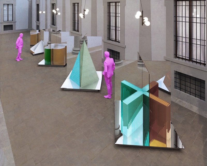 Fuorisalone 2024 House of Mirrors per Tile of Spain