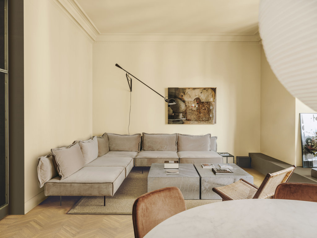 soggiorno casa stile nordico Kerakoll_ColorCollection ©Salva Lopez