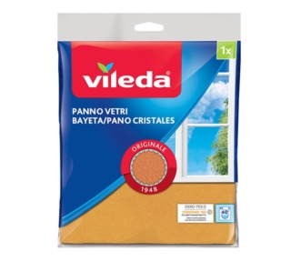 Il Panno Vetri Vileda è ideale per la pulizia dei vetri: grazie ad uno speciale rivestimento con micropori che aderisce perfettamente alla superficie, garantisce una pulizia senza aloni di vetri, specchi e cristalli. Può essere usato con detergenti o semplicemente con acqua. Prezzo 2,29 euro. www.vileda.it Il Panno Vetri Vileda è ideale per la pulizia dei vetri: grazie ad uno speciale rivestimento con micropori che aderisce perfettamente alla superficie, garantisce una pulizia senza aloni di vetri, specchi e cristalli. Può essere usato con detergenti o semplicemente con acqua. Prezzo 2,29 euro. www.vileda.it