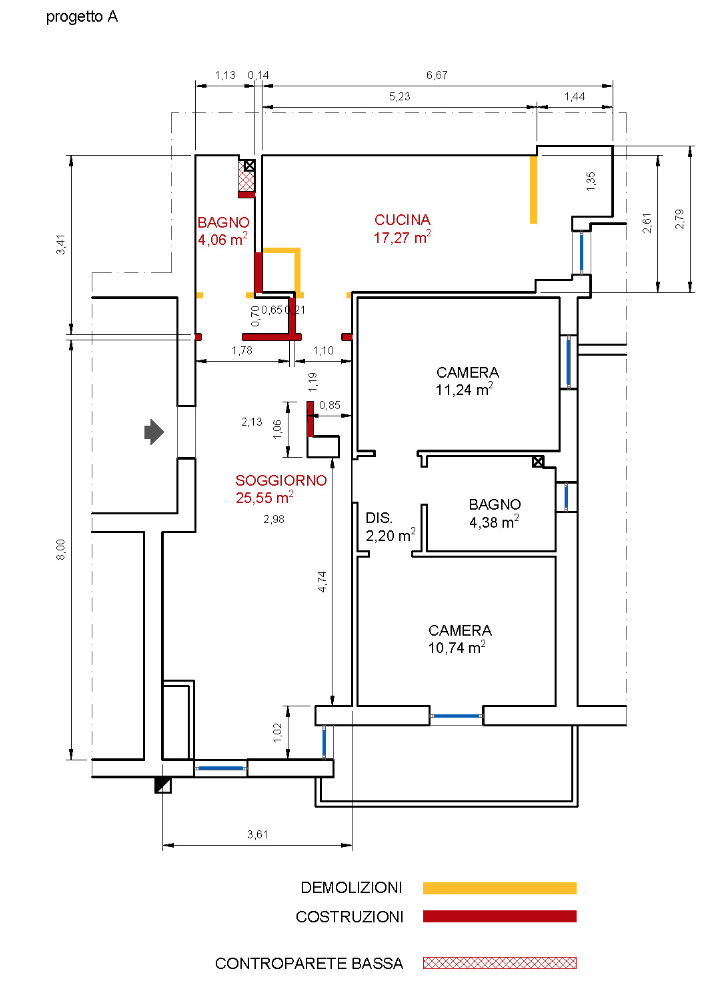Progetto A demolizioni costruzioni